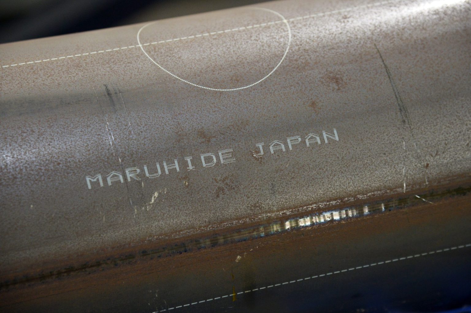 パイプのマーキング手法の比較 株式会社 丸秀工機